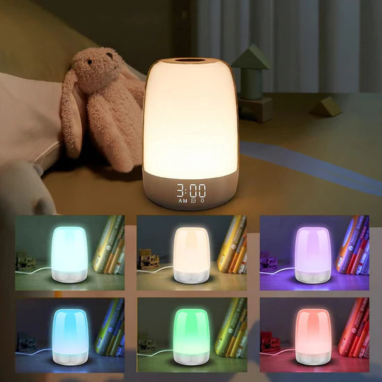 Commande tactile veilleuse reveil ZenRise nuit apaisee MaDouceVeilleuse