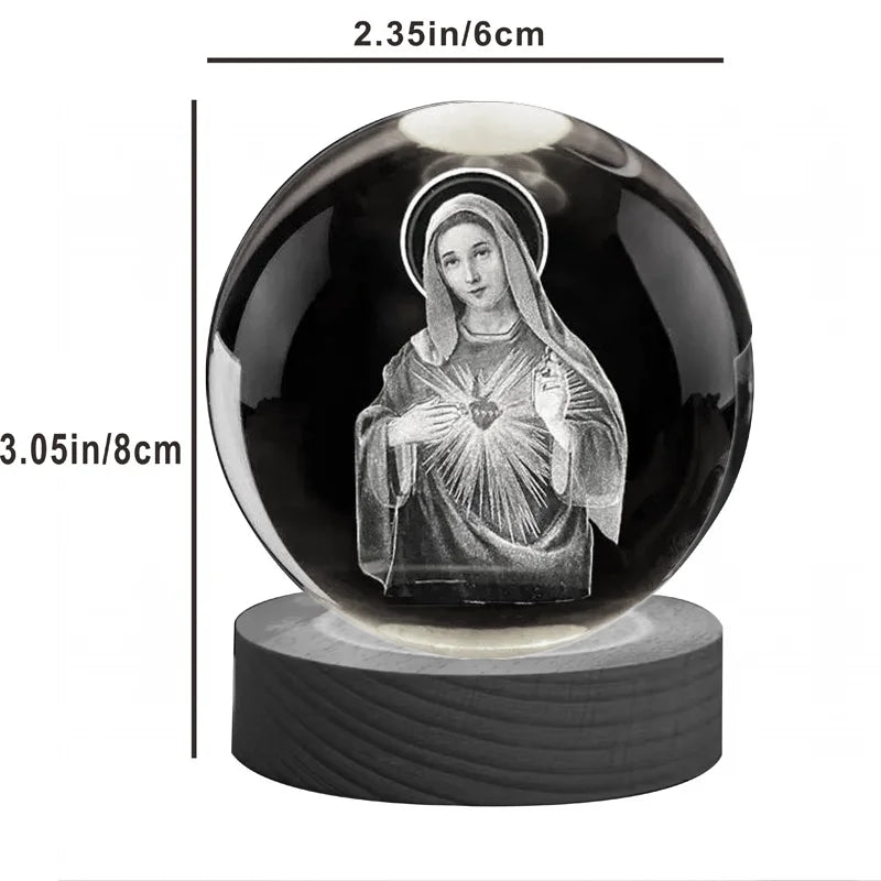 Veilleuse de nuit mariale certifiee CE design elegant MaDouceVeilleuse