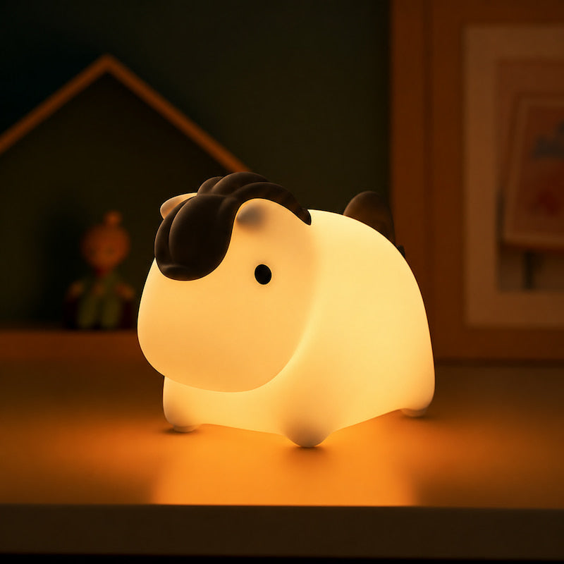 Veilleuse cheval HorseLight silicone lumiere douce bebe MaDouceVeilleuse