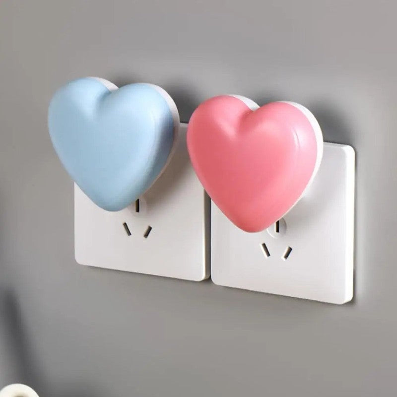 Veilleuse cœur sur prise HeartPlug lumiere douce MaDouceVeilleuse