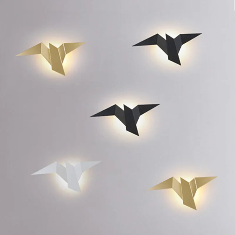 Veilleuse murale oiseau eclairage LED doux enfant MaDouceVeilleuse