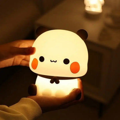 Veilleuse panda nomade PandaPocket silicone bebe MaDouceVeilleuse
