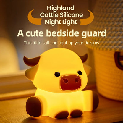 Veilleuse vache CowLight silicone souple LED MaDouceVeilleuse