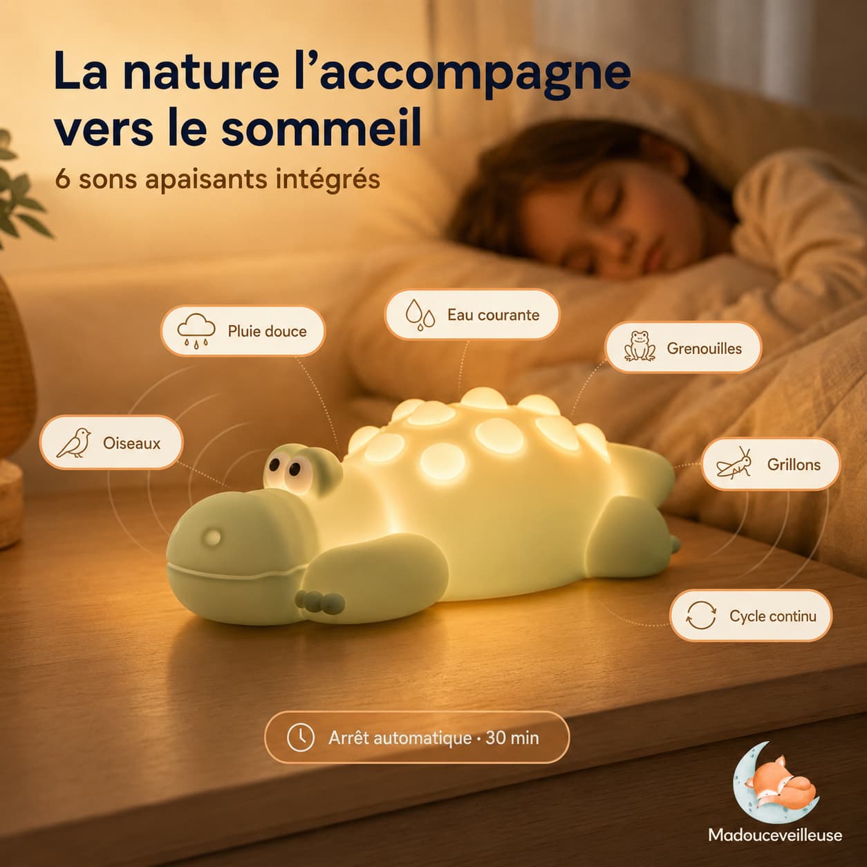 Veilleuse Crocodile - CrocLight