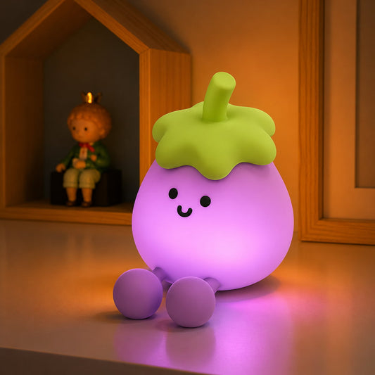 Veilleuse aubergine - AubergLight