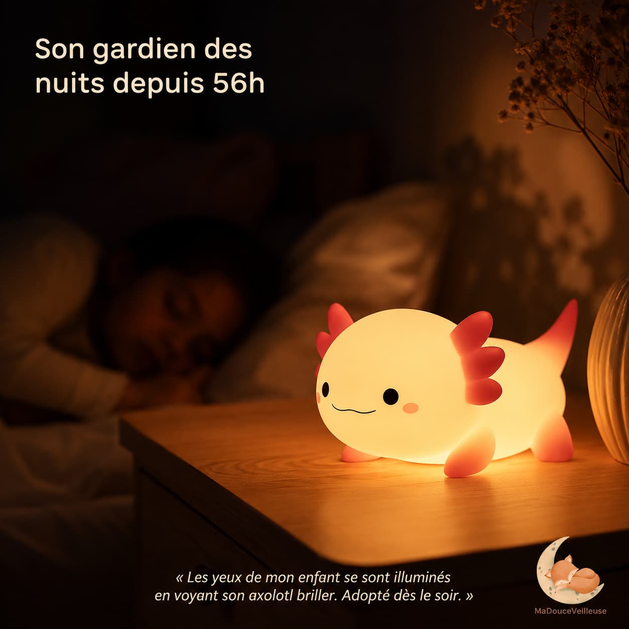 Veilleuse axolotl - LumiAxo