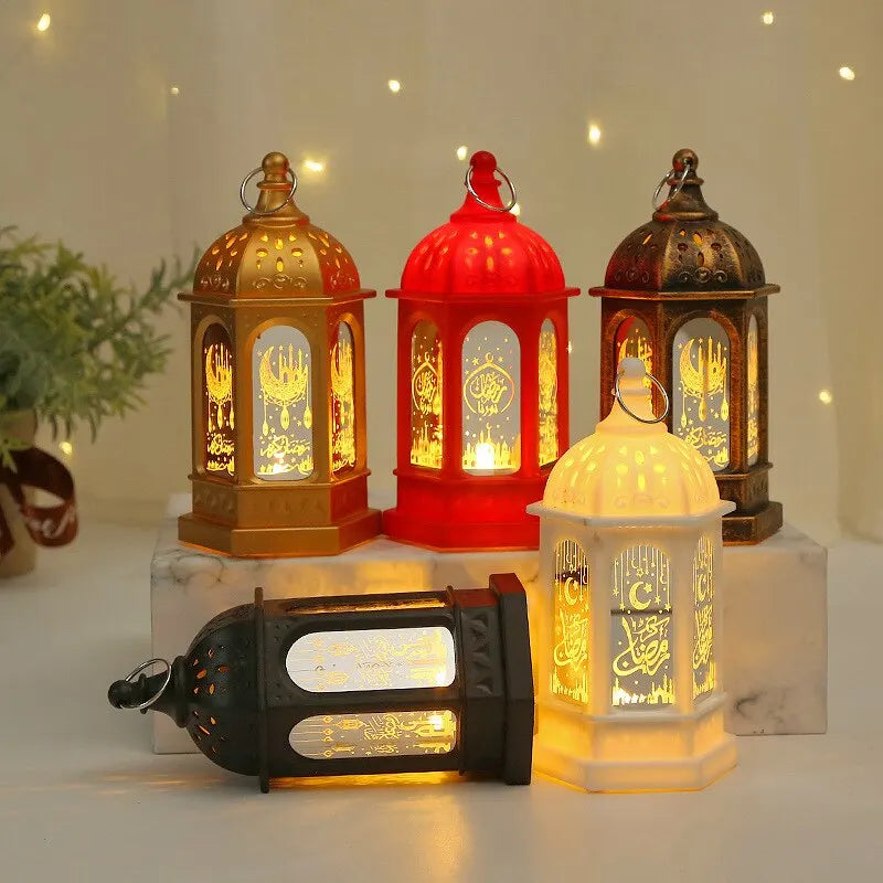Veilleuse lanterne coranique BarakaLight coloris or