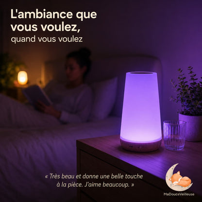 Veilleuse rechargeable tactile adulte télécommande