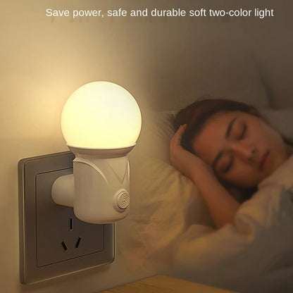 Lumiere douce couloir nuit veilleuse prise Madouceveilleuse