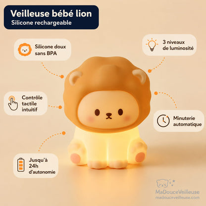 Veilleuse Lion bébé - BabyLion