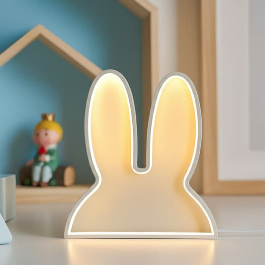 applique murale LED lapin