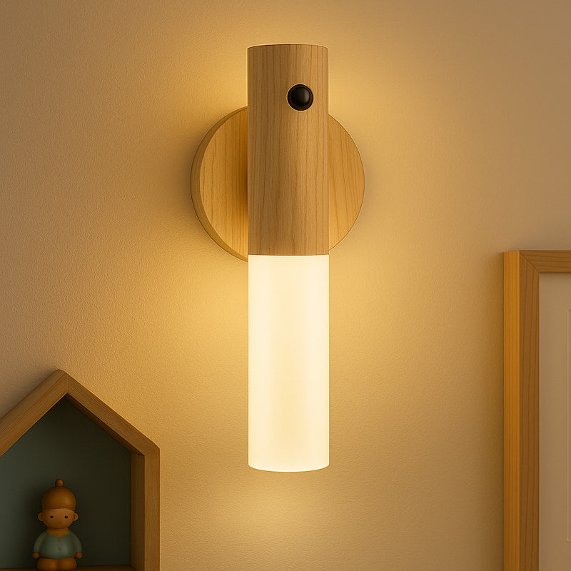 2 Pcs Applique Murale LED à Détecteur De Mouvement - Lampe Sans Fil Rechargeable 3000K, Angle Réglable, Idéal Couloir Et Escalier (Noir)