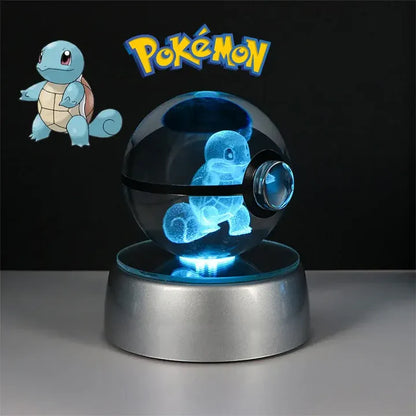 boule cristal pokemon carapuce decor