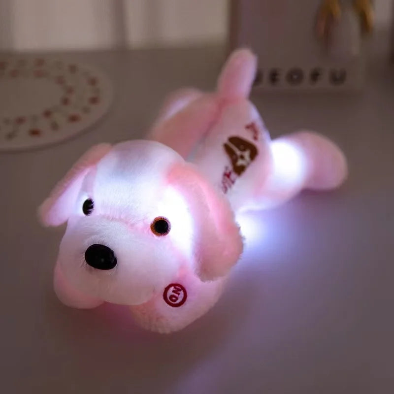 cadeau mignon veilleuse peluche chien