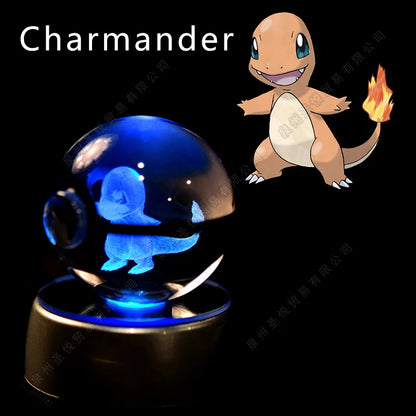 cadeau pokemon salameche veilleuse 3d