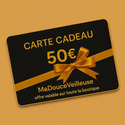 Carte cadeau 50,00 € Madouceveilleuse