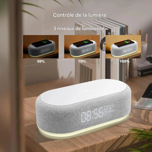 Réveil veilleuse chargeur - PowerRise