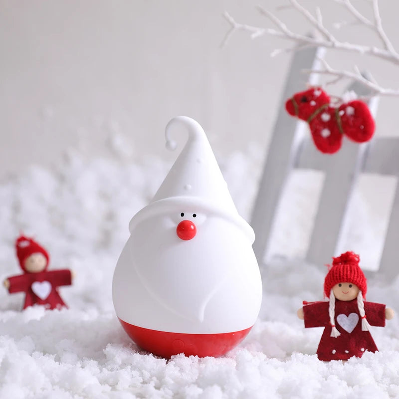 décoration chambre Noël veilleuse lutin