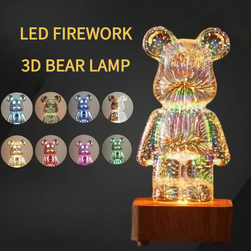 lampe LED ours déco enfant

