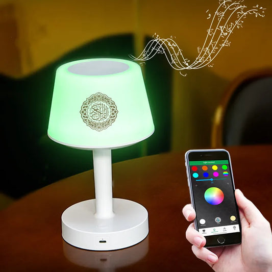 lampe coranique bluetooth avec LED multicolore