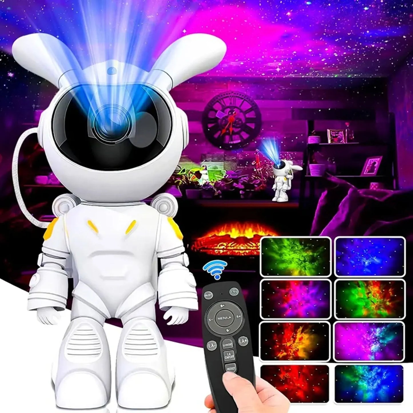 lampe veilleuse galaxie enfant originale
