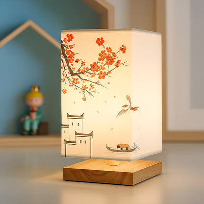 lampe de chevet japonaise