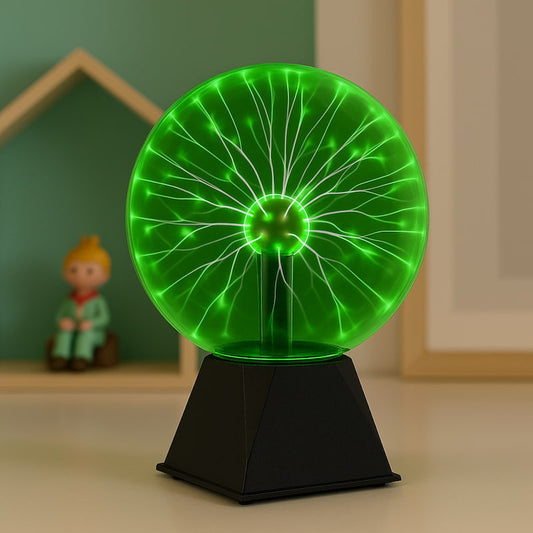 lampe déco science boule plasma tactile