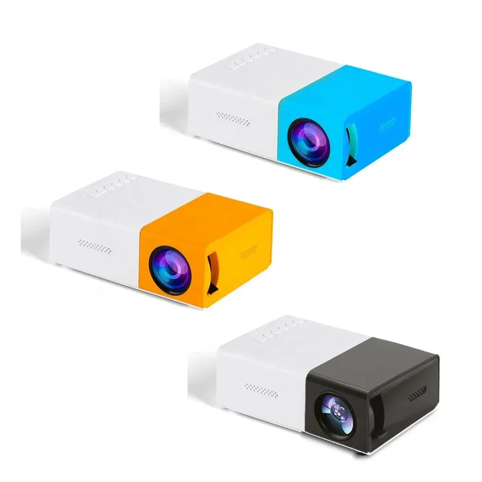 mini projecteur compact compatible console smartphone et clé USB