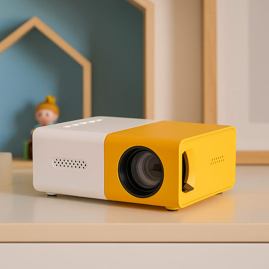 mini projecteur compatible smartphone console PC

