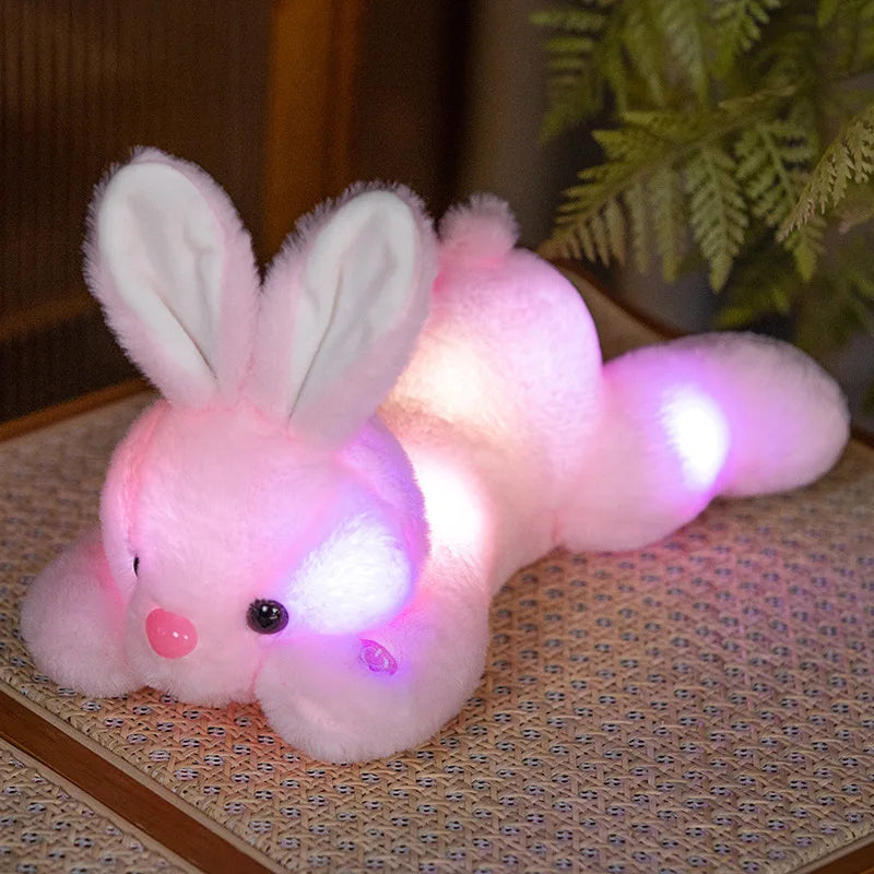 peluche licorne LED blanche pour chambre enfant