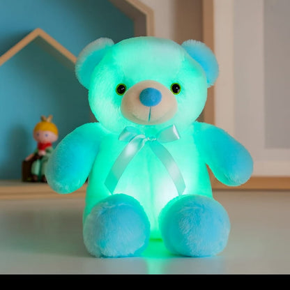 veilleuse peluche ours lumière douce

