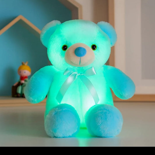 veilleuse peluche ours lumière douce

