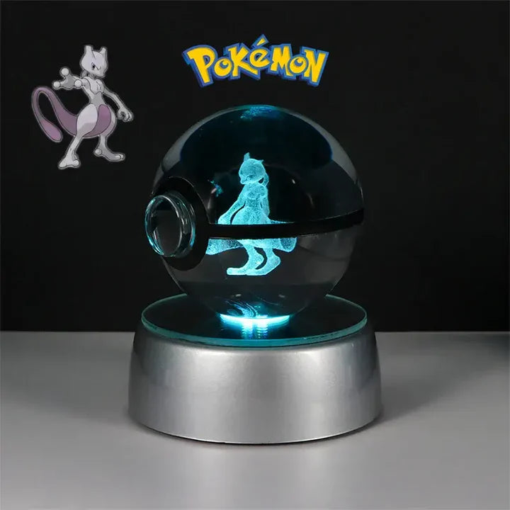 boule cristal pokemon mewtwo decor