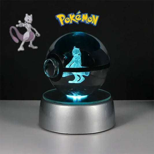boule cristal pokemon mewtwo decor