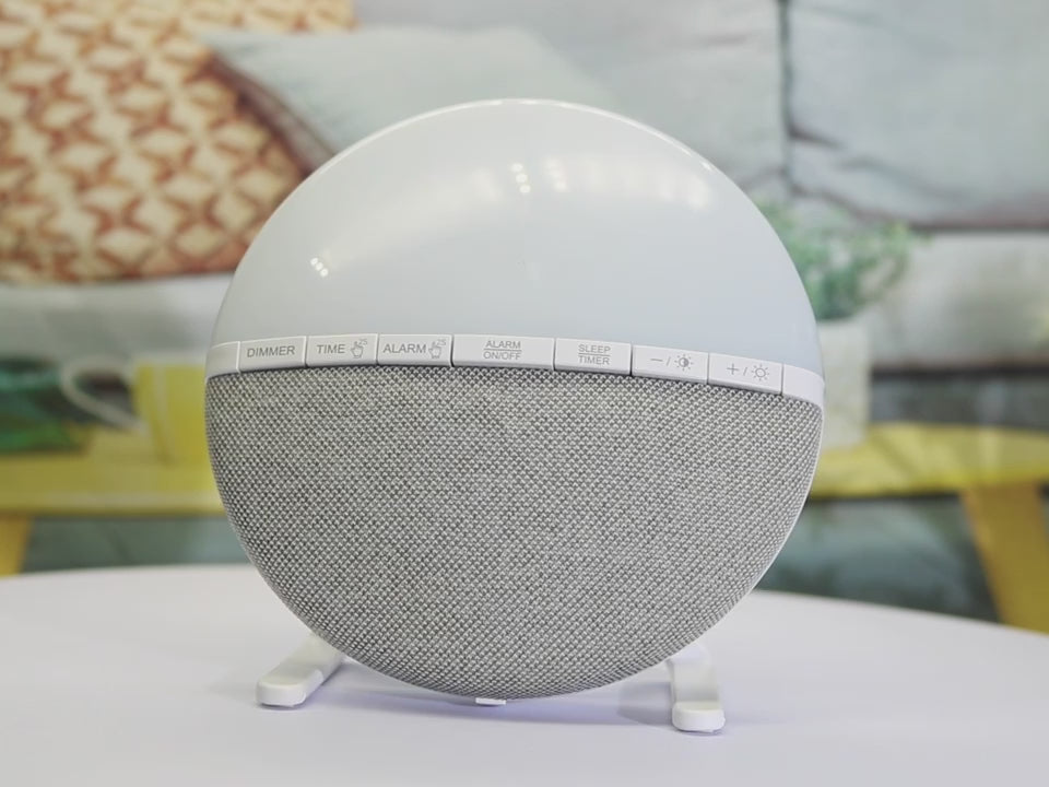 AUYLE Réveil Simulateur D'aube Avec Lampe RGB Et 30 Sons - Réveil Lumineux, Veilleuse, Bluetooth, Pour Enfants Et Adultes - 11
