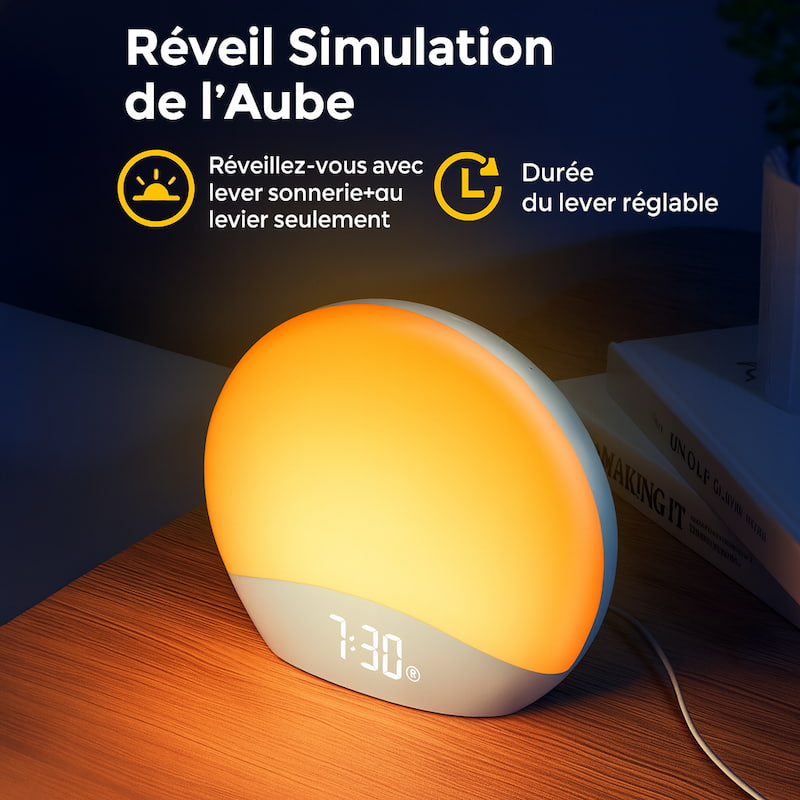 Veilleuse réveil adulte - AuroraRise