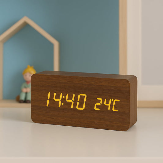 Réveil en bois | WoodUp