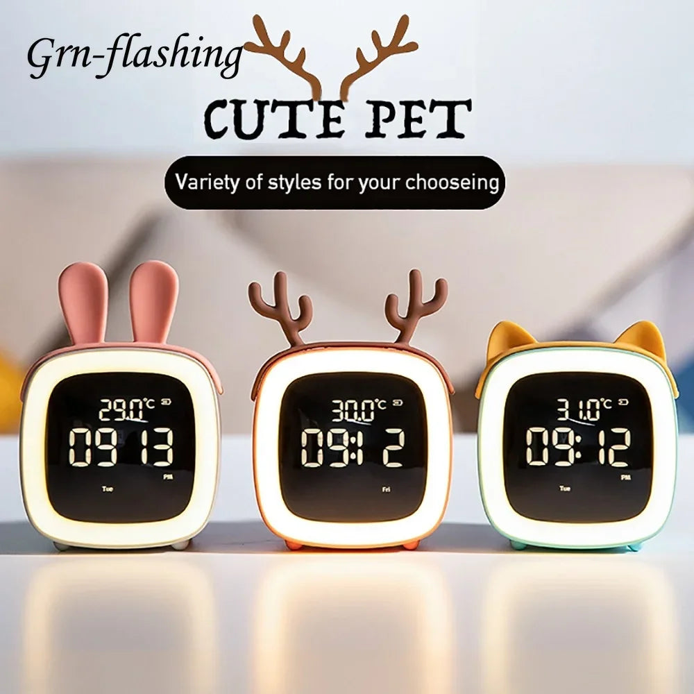 réveils animaux enfant déco chambre
