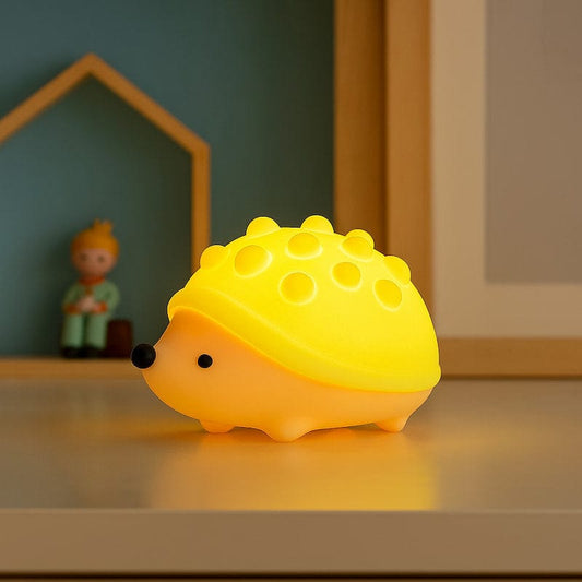 Veilleuse hérisson | NoctaSpike Jaune Madouceveilleuse