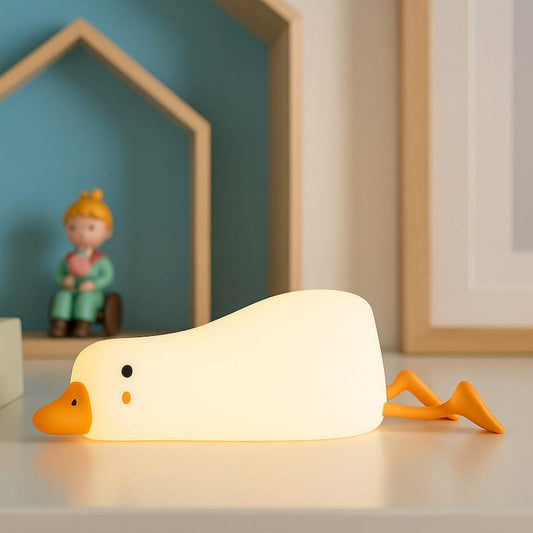 Veilleuse bebe canard | FluffyGlow Madouceveilleuse