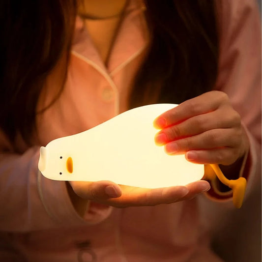 Veilleuse bebe canard | FluffyGlow Madouceveilleuse