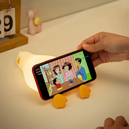 Veilleuse bebe canard | FluffyGlow Madouceveilleuse