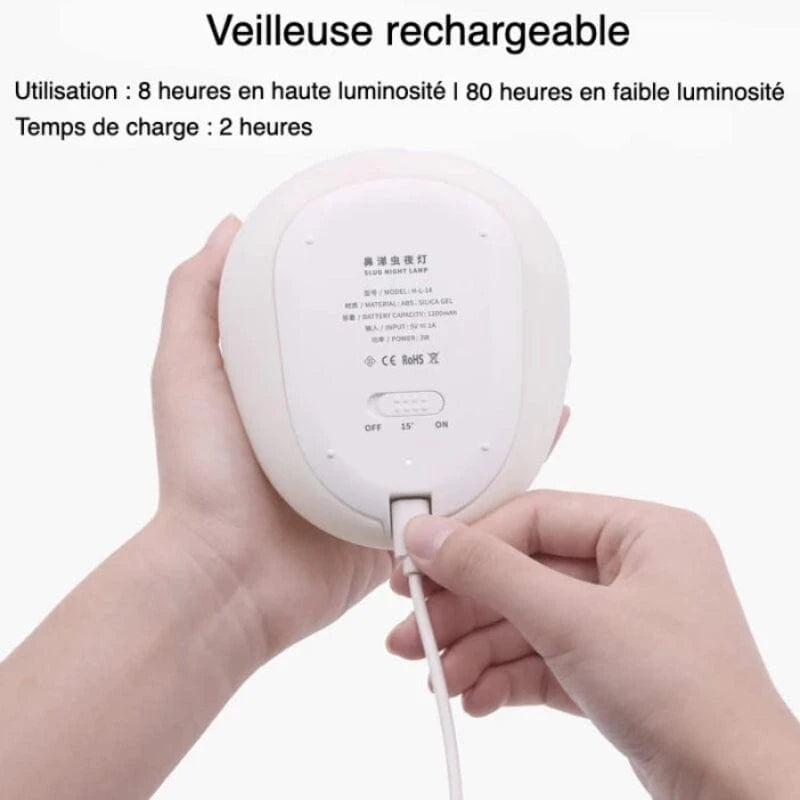 Veilleuse escargot | ShellGlow Madouceveilleuse