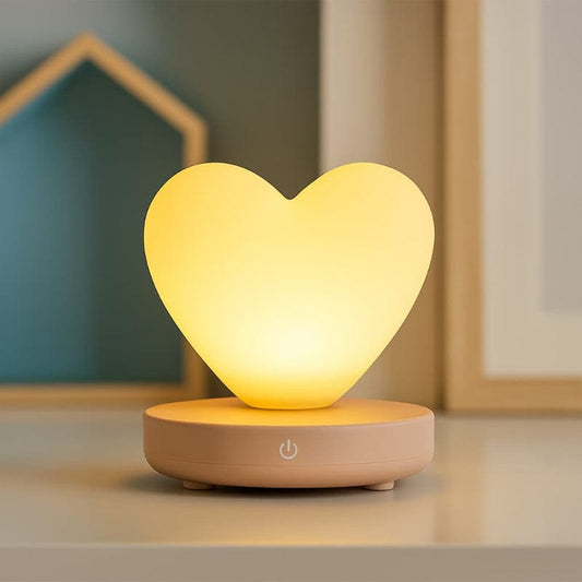 Veilleuse coeur | GlowLove Blanc Madouceveilleuse