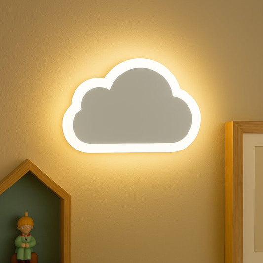 Veilleuse nuage murale | SkyWallGlow Blanc Madouceveilleuse