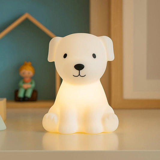 Veilleuse petit chien | PuppyGlow Blanc Madouceveilleuse