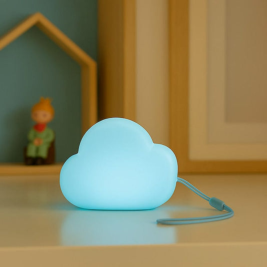 Veilleuse Nuage Mini | MiniCloudGlow Bleu Madouceveilleuse