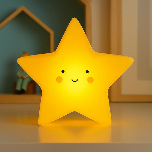 Veilleuse etoile bebe | BabyStarGlow Jaune Madouceveilleuse