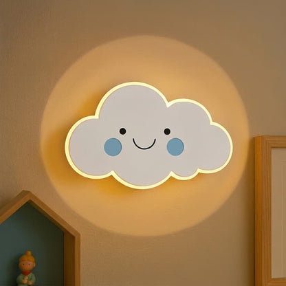 Applique nuage murale CloudWall lumiere chaude Madouceveilleuse