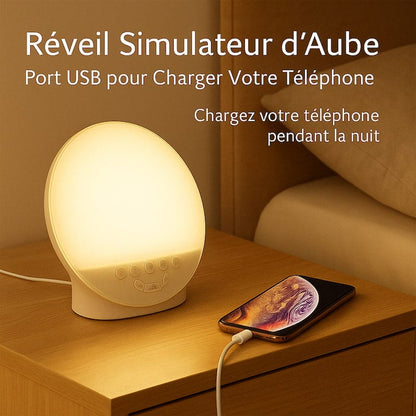 Reveil simulateur d'aube | NoctaRise Madouceveilleuse
